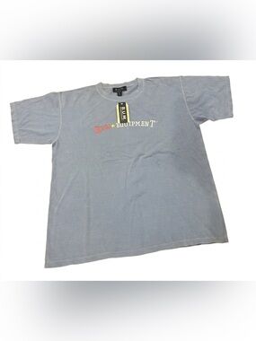 Vintage 90s BUM Equipment Tee NWT Deadstock USA Made Retro Streetwear Spellout
